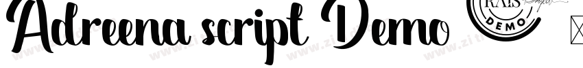 Adreena script Demo 字体转换